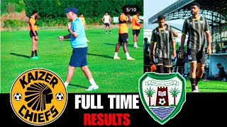 KAIZER CHIEFS VS DIBBA AL HISN FC FRIENDLY MATCH RESULTS [upl. by Wendell613]