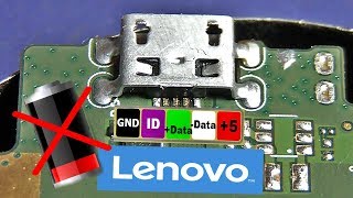 Lenovo S6000 not charging  micro USB broken  FULL Repair  Оторванный коннектор [upl. by Paley]