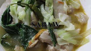 Pork Nilaga with Gabing Puti  Lutong Bahay Recipe  Cook with Clark Valen [upl. by Caylor]