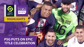 PSG puts on epic title party  Ligue 1 2223 Moments [upl. by Audrie656]