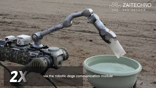 Robot Dog Takes on Environmental Challenges Air Quality Monitoring amp Water Sampling [upl. by Herrle]