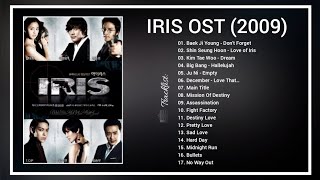 Full Album IRIS OST  아이리스 OST  Nhạc Phim  Mật Danh Iris 2009 [upl. by Frederich]