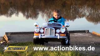 Kinder Elektroauto MBOldtimer im Retro Style JE128 von Actionbikes [upl. by Jon]