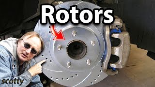 How to Replace Brake Rotors on Your Car [upl. by Mosby376]