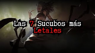 Las 7 demonios Sucubos más LETALES [upl. by Imar]