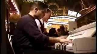 Colonel Bogey March Fourhandpiano live at Disneyland [upl. by Locin]