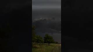 Lightning storm over Mokrotyn Lviv Oblast Ukraine [upl. by Annyrb]