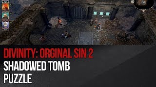 Divinity Original Sin 2  Shadowed Tomb puzzle [upl. by Lj]