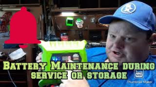 Maintaining your Battery during service [upl. by Viking]