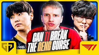 CAN T1 BREAK THE GENG CURSE  T1 VS GENG  WORLDS 2024 SEMI FINALS  JANKOS [upl. by Idnir]