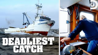 Captain Sig Navigates OldSchool  Deadliest Catch  Discovery [upl. by Ecidnac38]