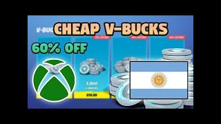 How To Get Cheap VBucks  Safe Argentina Method Explanation [upl. by Matazzoni]