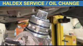 VW Golf MK7 Haldex Service  oil change [upl. by Donegan]