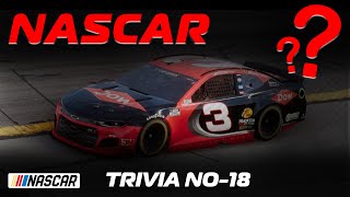 NASCAR Season Domination  NASCAR Racing Quiz  Trivia No 18 [upl. by Akilam526]