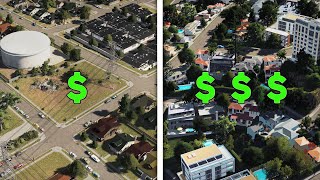 Realistic Land Value  Cities Skylines Oceania 13 [upl. by Ford]