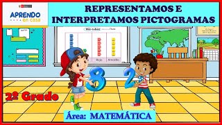 REPRESENTAMOS E INTERPRETAMOS PICTOGRAMAS Matemática Segundo Grado [upl. by Nonahs]