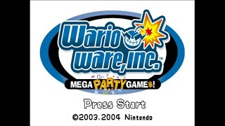 WarioWare Inc Mega Party Game  Gamecube [upl. by Ybocaj]