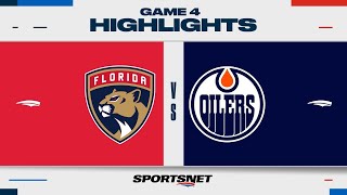 Stanley Cup Final Game 4 Highlights  Panthers vs Oilers  June 15 2024 [upl. by Ielak]