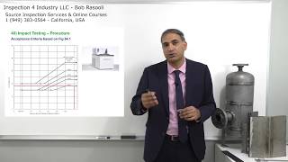 Impact Test Acceptance Criteria for ASME VIII Div 1 Pressure Vessel API 510 API SIFE Exam [upl. by Ahcsropal]