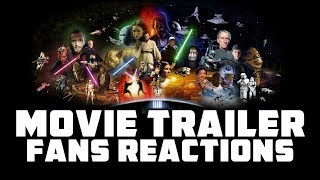 Movie Trailer Fans Reactions to Star Wars Ep1 1999 [upl. by Yanal]