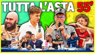 ✏️ FANTACALCIO DEGLI YOUTUBERS 202425 tutta l’ASTA in 55 MINUTI [upl. by Enelyaj]