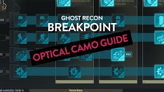 Ghost Recon Breakpoint  Complete Optical Camo Guide [upl. by Hanselka]