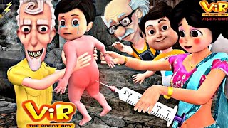 Vir The Robot Boy New Episode  Robot Boy  Vir  Cartoon Video  Veer  Robo Boy Suit On  vir [upl. by Spitzer]