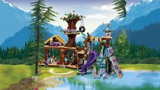 View Lego Friends 41122 Adventure Camp Tree House [upl. by Haronid]