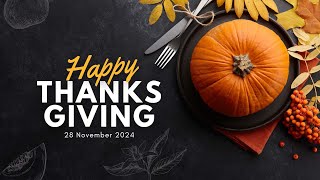 Happy Thanksgiving 2024  Message from Pastor Bankole Akinbinu [upl. by Nagaet]