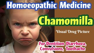 Chamomilla 30 200 Homoeopathic Medicine Uses  Drug Picture  Homoeopathic Medicine for Baby [upl. by Nayrbo471]