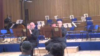 Budapest Festival Horn Quartet  BFHQ Monti Csardas [upl. by Adnilra]