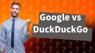 Should I replace Google with DuckDuckGo [upl. by Duwalt]