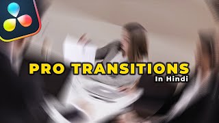 DaVinci Resolve Pro Transitions Tips Pan Rotate Size [upl. by Daegal]