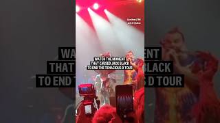 Watch the moment that caused Jack Black to end the Tenacious D tour [upl. by Dodd]