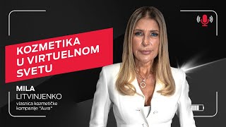 Kozmetika u virtuelnom svetu I Mila Litvinjenko I Telcast epizoda 34 [upl. by Marlee]