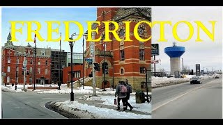 Fredericton Drive with me to Fredericton New Brunswick [upl. by Kcyrred380]