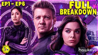 HAWKEYE S1 Complete Breakdown Hidden Details amp Easter Eggs  Hawkeye Season 1  SuperFansPlus [upl. by Leslee]