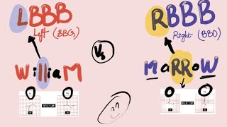 🟡 RBBB 〽️ LBBB easy mnemonic 🤓 [upl. by Chee657]