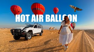 Hot Air Balloon  Dubai Desert [upl. by Adnolohs496]