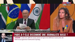 La France atelle vraiment discriminé une journaliste russe comme laffirme Moscou [upl. by Ekram978]