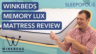 WinkBeds GravityLux Mattress Review UPDATED  Pressure Relief for More Comfort [upl. by Annai]