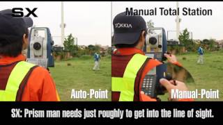 Sokkia SX Robotic Total Station [upl. by Hayyim]