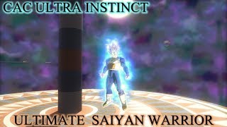 Xenoverse 2 CAC Ultra Instinct Saiyan Build Modded 2019 [upl. by Ennairak598]