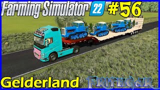 Lets Play FS22 Gelderland 56 Tracked Tractor Fleet [upl. by Shirk]