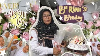 BIRTHDAY BU RINI vlog 🎂🤍  ascanius [upl. by Icat]