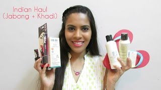 Indian Haul  Jabong  Khadi [upl. by Happy34]