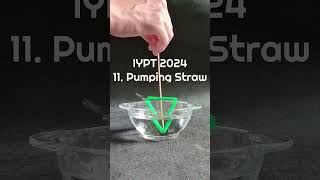 11 Pumping Straw IYPT 2024 [upl. by Nnaes130]