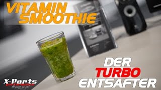 Insane Vitamin Gurken Karotten Smoothie mit dem Turbo Entsafter Smoothiemaker [upl. by Maison]