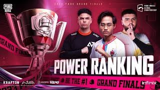 2023 PMGC POWER RANKINGS EP5 GRAND FINALS  PUBG MOBILE ESPORTS [upl. by Marucci907]