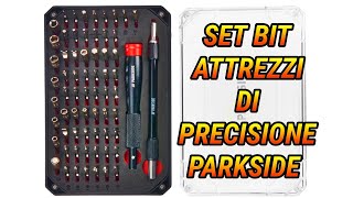 SET ATTREZZI DI PRECISIONE PARKSIDE 1499 EURO [upl. by Ahsenauj339]